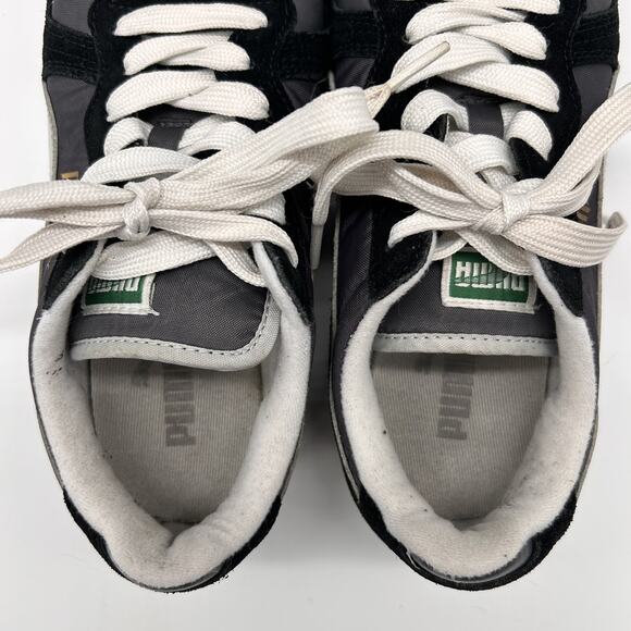 Puma Shoes Womens Size 5.5 Gray Black White Low Top Casual Athletic Sneakers - Picture 6 of 9